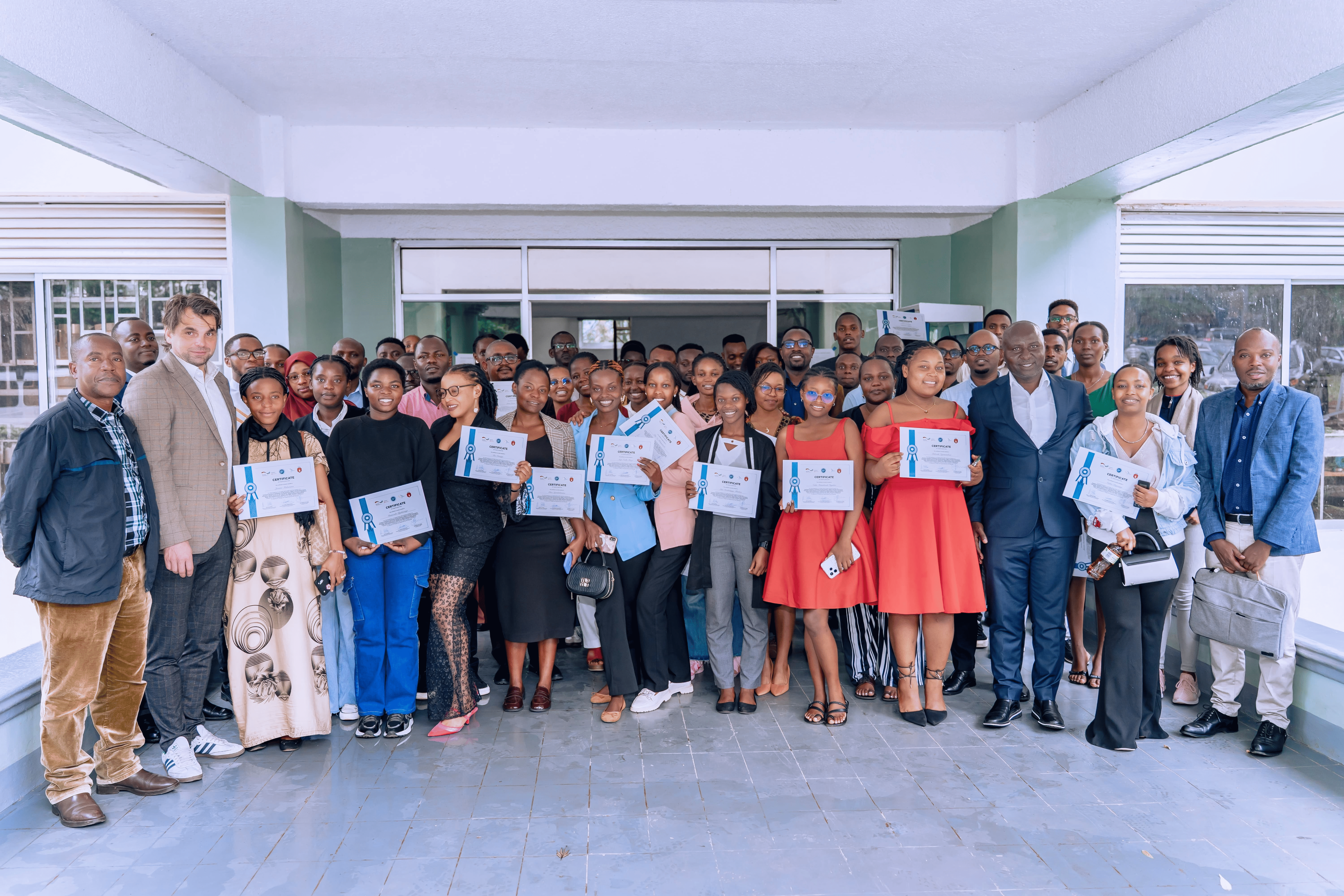 ACEIoT’s Drones Knowledge and Skills Hub celebrates 62 graduates of drone technology training