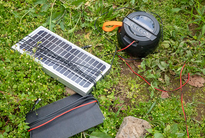 Some of the equipment used as part of the AudioMoth tech