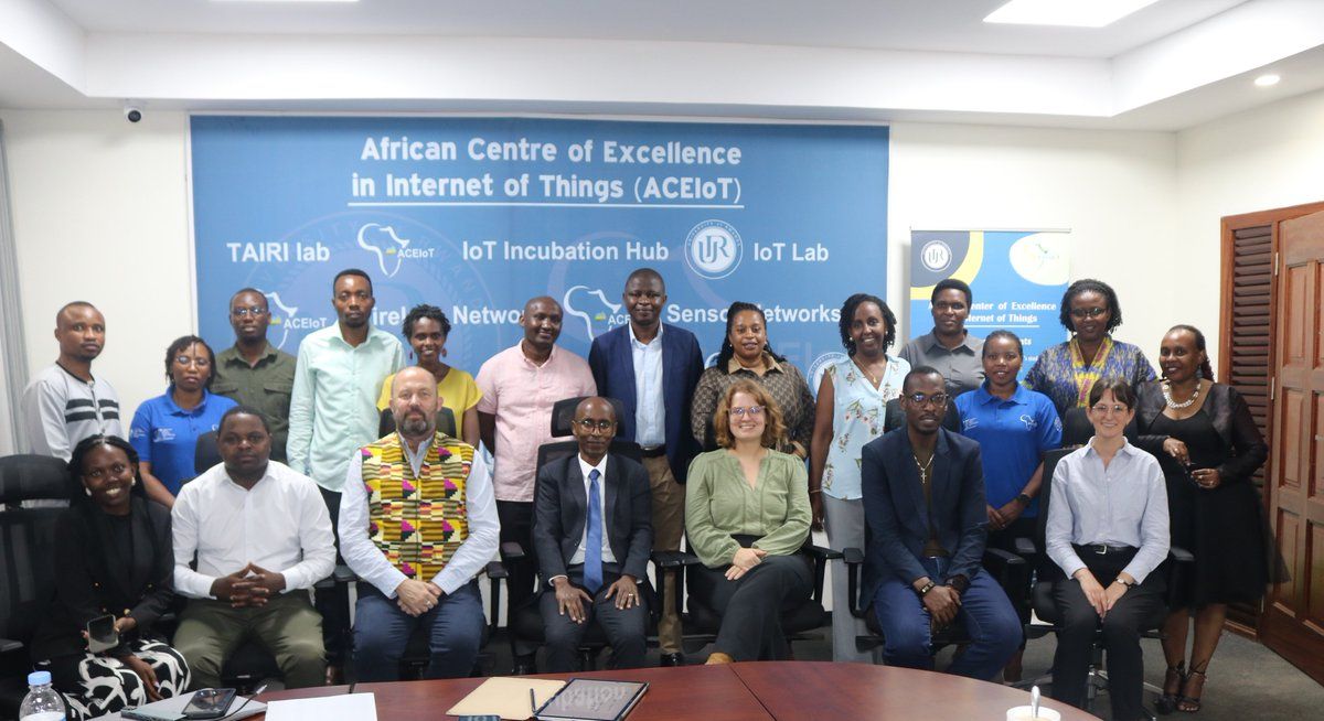 British High Commission in Kigali delegation visits TAIRI lab to review progress in AI research and innovation